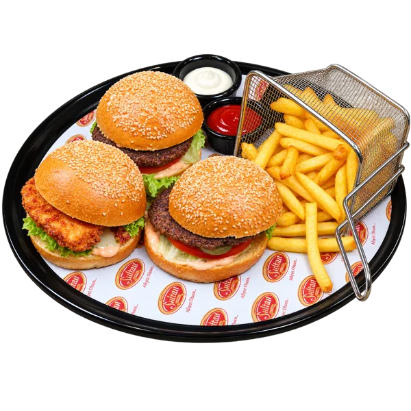 Sultan 3'lü Burger